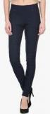 Westwood Navy Blue Solid Jeggings Women