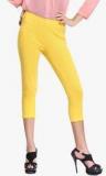 Westwood Yellow Solid Capri women