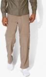 Wildcraft Brown Solid Trousers Men