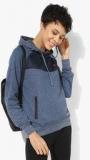 Wildcraft Ira Blue Solid Hoodie Women