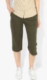 Wildcraft Olive Capri Women