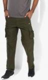 Wildcraft Olive Solid Cargos men