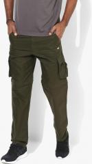 Wildcraft Olive Solid Cargos men