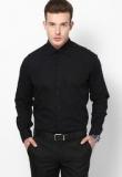 Wills Lifestyle Black Formal Shirt Men