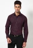 Wills Lifestyle Black Slim Fit Formal Shirt Men