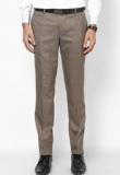 Wills Lifestyle Brown Formal Trouser Men