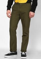 Wills Lifestyle Green Chinos men