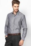 Wills Lifestyle Grey Formal Shirt Men