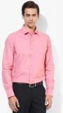 Wills Lifestyle Pink Slim Fit Formal Shirt men