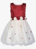 Winakki Kids Maroon Party Dress girls