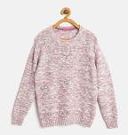 Wingsfield Lavender Sequinned Pullover Girls