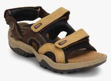 Woodland Camel Sandals men