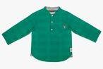 Wowmom Green Casual Shirt Boys