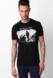 Wrangler Black Crew Neck T Shirt Men