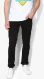 Wrangler Black Skanders Slim Fit Low Rise Clean Look Jeans Men