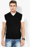 Wrangler Black V Neck Sweater Men