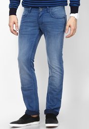 Wrangler Blue Casual Trouser Men