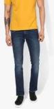 Wrangler Blue Low Rise Slim Fit Jeans Men