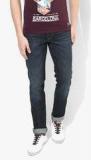 Wrangler Blue Washed Regular Fit Jeans Men