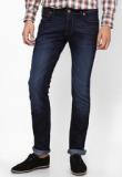 Wrangler Dark Blue Slim Fit Jeans men