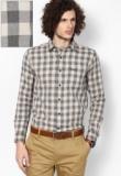 Wrangler Grey Casual Shirt Men