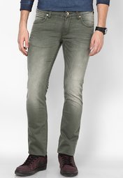 Wrangler Olive Jeans Men