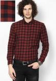 Wrangler Red Casual Shirt Men