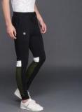 Wrogn Black Slim Fit Joggers Men