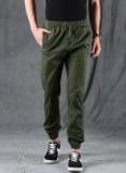 Wrogn Olive Solid Cargos men