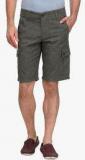 Wym Olive Solid Shorts Men