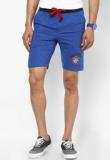 Wym Solid Blue Shorts Men