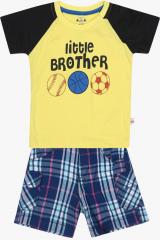 612 League Multi Printed Regular Fit Shorts Set boys