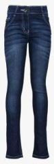 612 League Navy Blue Regular Fit Jeans girls