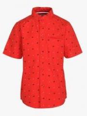 612 League Red Casual Shirt boys