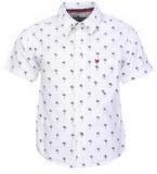 612 League White Casual Shirt boys