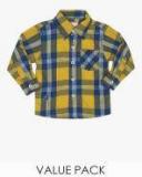 612 League Yellow Casual Shirt boys