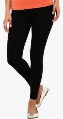 Aaboli Black Solid Legging women