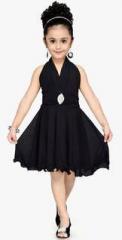 Aarika Black Party Frock girls