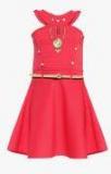 Aarika Pink Embellished Party Dress girls