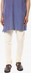 Abhiyuthan Cream Solid Pyjama men