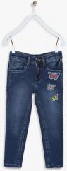 Adams Kids Blue Slim Fit Jeans girls