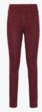 Adidas Lin P Maroon Tights Girls