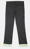 Adidas Navy Solid Trousers Girls