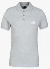 Adidas Yb Base Grey T Shirt boys