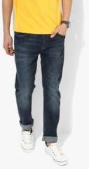 Aeropostale Blue Washed Slim Fit Jeans men