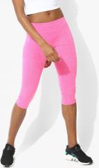 Aeropostale Pink Solid Capri women