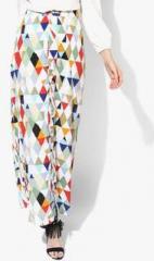 Aks Couture Multicoloured Printed Skirt women