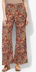 Aks Multicoloured Printed Palazzo women