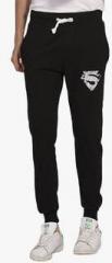 Alan Jones Black Solid Track Pant men