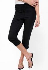 Alba Black Solid 3/4Th women